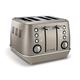 Morphy Richards Evoke Special Edition 4slice(s) 850W Platinum Toaster - Toasters (4 Slice(s), Platinum, Buttons, Rotary, China, 2 Year(s), 850 W)