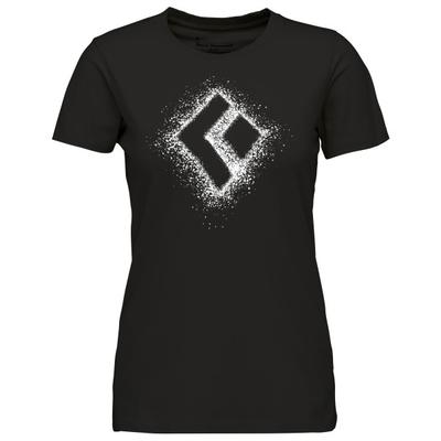Black Diamond - Women's Chalked Up 2.0 S/S Tee - T-Shirt Gr L schwarz