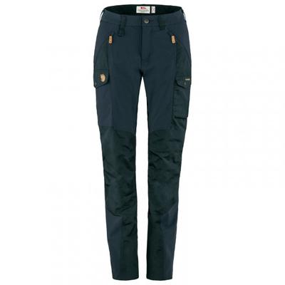 Fjällräven - Women's Nikka Trousers Curved - Trekkinghose Gr 48 - Raw Length blau Image