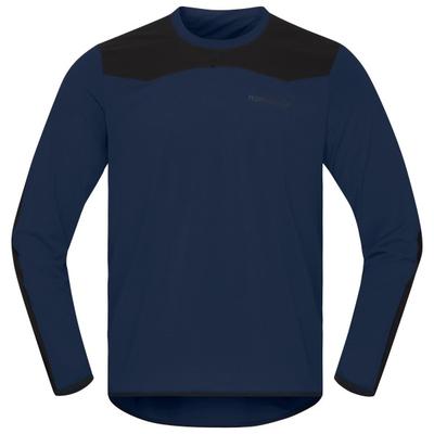 Norrøna - Skibotn Equaliser Tech Long Sleeve - Radtrikot Gr S blau Image