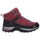 CMP - Women's Rigel Mid Trekking Shoes Waterproof - Wanderschuhe 36 | EU 36 rot/schwarz