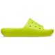 Crocs - Kid's Classic Slide V2 - Sandalen US J3 | EU 34-35 grün