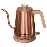 Gooseneck Electric Kettle with Thermometer,Electric Tea Kettle 1L with Auto Shut-Off，1000W Hot Water Kettle