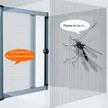 Moustiquaire polyvalente pour porte et fenêtre 2m x 20m de long filet anti-moustique pour l'été