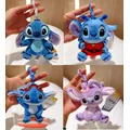 Porte-clés en peluche Disney Toy Story pour enfants Stitch Winnie Lotso Butter Cartoon Anime