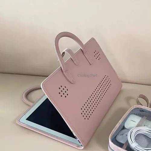 Pu Laptop Hülle Mode mit Griff rosa Laptop Schutzhülle Schutzhülle für für MacBook