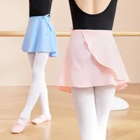 Neue Mädchen Ballett röcke Schnür Chiffon röcke Tanz röcke Kinder einteilige Röcke Kinder Ballett