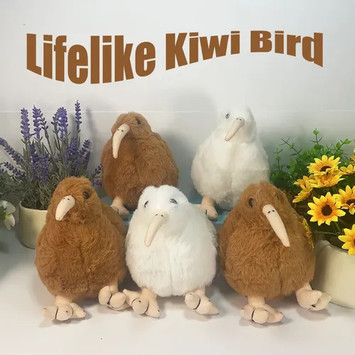 20cm lebensechte Kiwi Vogel Plüsch tier niedlichen Stofftier Spielzeug für Kinder Kinder Puppe