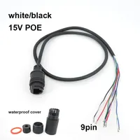 15V 9pin 9 core rj45 Netzwerk kabel Poe Netzwerk Port Kabel Strom Single-Ended Poe Kabel für