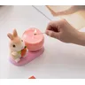 Cartoon Kaninchen Aroma therapie Kerze Geschenk box DIY für das Geburtstags geschenk des besten