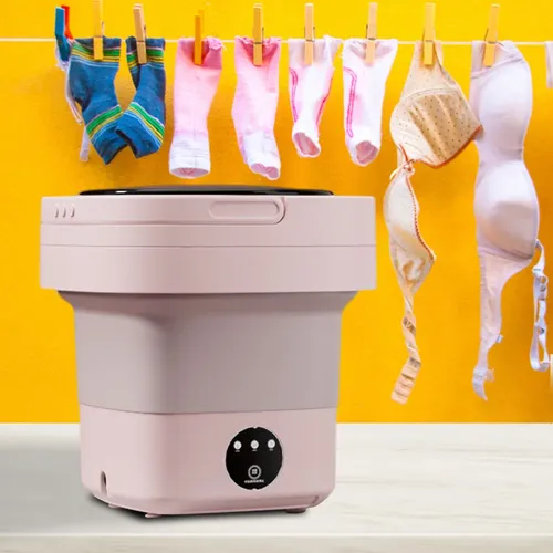 Tragbare Waschmaschine faltbare Mini-Waschmaschine 3 Modi Baby-Waschmaschine für Camping reisen rv