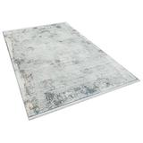 White 220 x 32 x 0.4 in Area Rug - Foundry Select Cassano Area Rug w/ Non-Slip Backing Metal | 220 H x 32 W x 0.4 D in | Wayfair