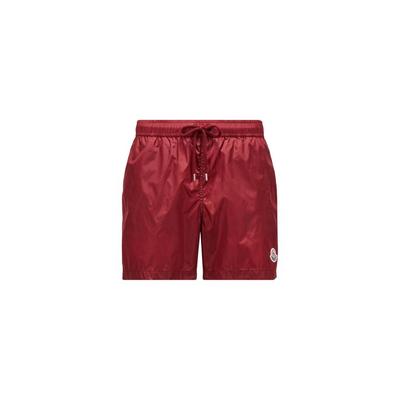 Swim Shorts - Red - Moncler Beachwear