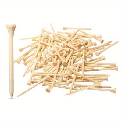 TEMU 120pcs Wooden Golf Tees - Golf Accessories
