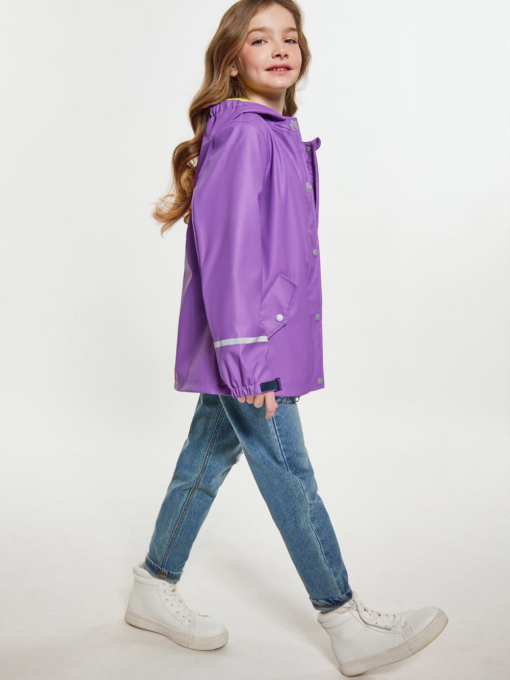 Schmuddelwedda (Kids) Regenmantel Mädchen lila, 140 Image