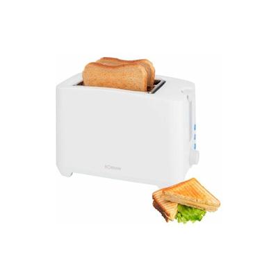 Ta 6065 cb weiß 2 Scheiben Toaster - Bomann