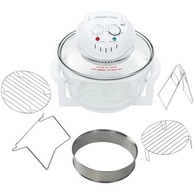 Vidaxl - Halogen-Konvektionsofen mit Verlängerungsring 1400 w 17 l Image