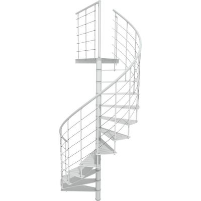Minka Spindeltreppe Milano weiß Wendeltreppe, 140 cm Image