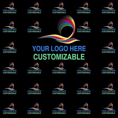 Photography Background Step and Repeat Customized Birthday Party Black Logo Backdrops Photo