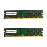 2X DDR2 RAM Memory 4GB 800Mhz Desktop RAM Memoria PC2-6400 240 Pin DIMM RAM Memory for AMD RAM Memory