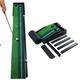 Ace Drive Putting Matt for Indoors, Putting Green, Golf Putting Mat with Ball Return, Mini Golf Practice Training Aid, Golf Accessories Golf Gift-2.5