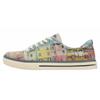 Sneaker DOGO "Sneaker A Pair Of Doves Damen Sneaker / Female", Damen, Gr. 37, Normalschaft, gelb (natur, gelb), Lederimitat, Schuhe, Vegan