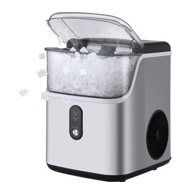 Nugget Ice Maker Countertop Machine with Soft Chewable Ice