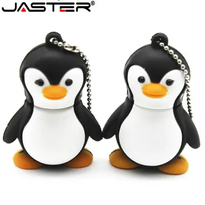 Jaster schöne Pinguin Tier 4GB 8GB 16GB 32GB 64GB Cartoon Memory Stick Pen drive Avenger Image