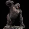 1 Stück Nanmu König der Riesen affen Drachen Seele Gorilla Statue König Kong Modell
