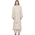 Alanise Trench Coat - Natural - By Malene Birger Coats