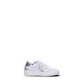 GIO+ Sneaker donna bianca/rosa/argento in pelle