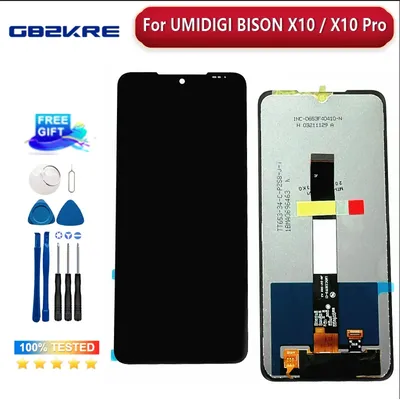 6.53" Original For UMIDIGI Bison X10 X20 LCD Display + Touch Screen Replacement Tested Well For
