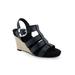 Women's Paige Wedge by Aerosoles in Black Pewter (Size 10 1/2 M)
