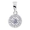 Ketten-Anhänger ONE ELEMENT "0,15 ct Diamant Brillant Invisible Anhänger aus 585 Weißgold", silber, Schmuckanhänger, Damen, 0,15 ct, Weißgold 585-Gold-Diamanten, Weißgold 585, Gold, Diamanten, aus 585 Weißgold – glänzender Blickfang – ideal als...