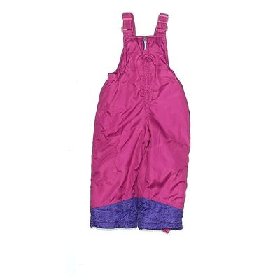 AQ Snow Pants With Bib - Elastic: Purple Sporting & Activewear - Size 3Toddler