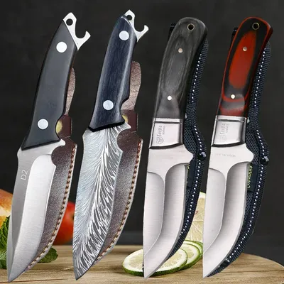 Couteau à désosser de boucher opaque en acier inoxydable trancheur de légumes épluchage de fruits