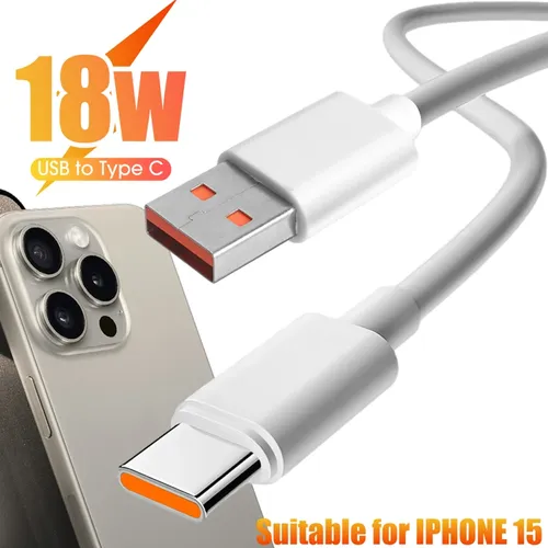 18w Schnell ladekabel für Apple iPhone 15 Pro Max USB C zu Typ C Ladekabel für iPhone 15 plus