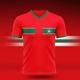 Mens Soccer Sportswear Casual Soccer Tops 22_23 World Cup Morocco Soccer Shirts S-XXL