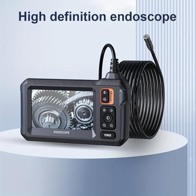 "Industrial Endoscope With Light, Borescope Inspection Camera, 8mm Camera, Sewer Camera With 4.3"" Lcd Screen, Drain Snake Camera Automotive Plumbing Sewer Wall Camera, Home Decoration Tools"