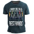 Homme Graphique T-shirt Manche Courte T-shirt Impression 3D Col ras du cou Chemise Rétro Vintage street style Sport en Plein Air Fête Sortir Noir Bleu Violet Printemps Été Vêtement Tenue S M L XL