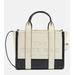 The Small Colorblocked Leather Tote Bag