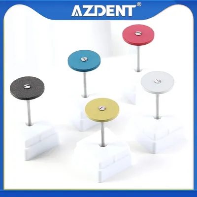 1PC HP 2.35mm Azdent Dental Rubber Polisher Composite Resin Polishing Wheel Dental Laboratory Polishing Zirconia