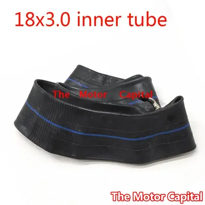 High performance 18 x 3.0 with a bent Valve fits many gas electric scooters and e-Bike 18x3.0 inner