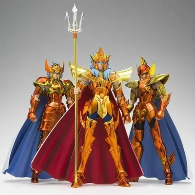 In Stock Jmodel Saint Seiya Saint Cloth EX 2.0 Sea King Poseidon Siren Sorento Marina Solent OCE Action Figure Saint Model