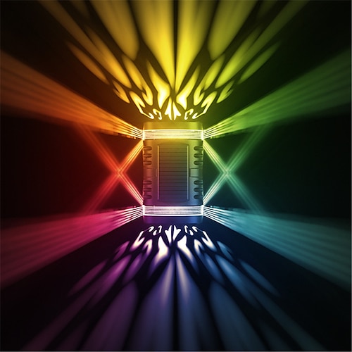 LED Außenwandleuchte Solarlampen Solar-LED-Außenwandleuchte, wasserdichte Gartendekorleuchte für Balkon, Innenhof, Landschaft, Straße, Garten, Wandleuchte Image