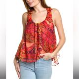Free People Tops | Free People Strawberry Halter Tank Top | Color: Tan | Size: Various