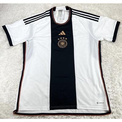 Adidas Shirts | Adidas Germany Soccer 2022 Home Stadium Jersey Hj9606 Men’s Size Large L | Color: Black/White | Size: L