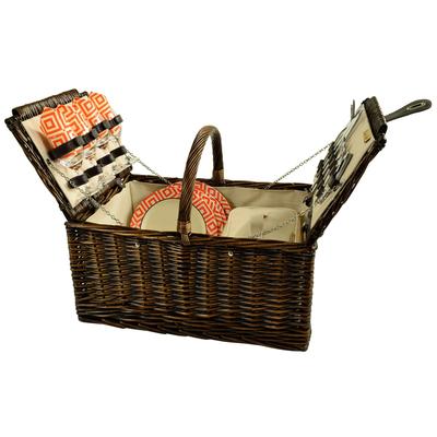 Picnic at Ascot - Willow Picnic Basket for Four