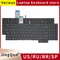Ru sp us br spanische hintergrund beleuchtete Laptop-Tastatur für Lenovo Legion 5 Gaming 3-15imh05