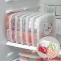Kühlschrank 4 Grids Lebensmittel Lagerung Box Container Obst Gemüse Gefrierschrank Organisatoren